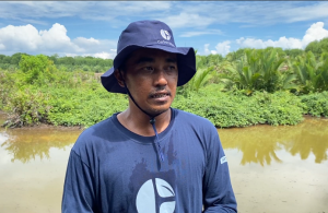 Beni Putra Ramadani, asisten proyek kerja sama Sampan Kalimantan dan Carbon Ethics.